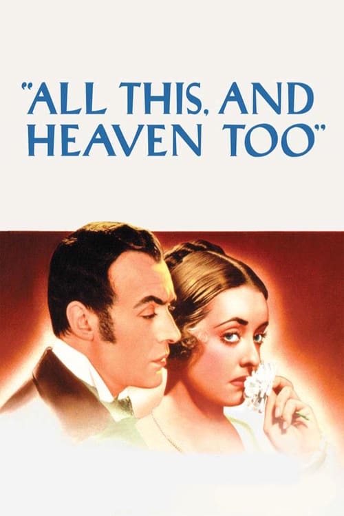 All This, and Heaven Too - Movie Poster All This, and Heaven Too - Movie Poster
