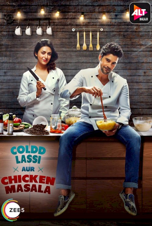 Coldd Lassi Aur Chicken Masala - Movie Poster Coldd Lassi Aur Chicken Masala - Movie Poster