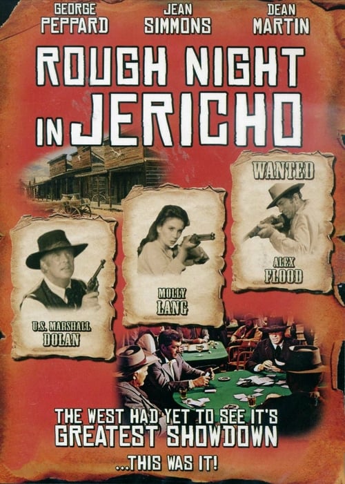 Rough Night in Jericho - Movie Poster Rough Night in Jericho - Movie Poster
