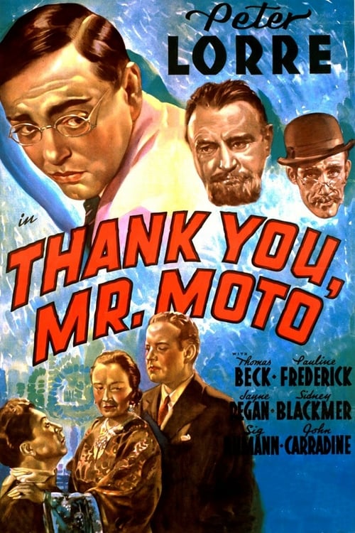 Thank You, Mr. Moto - Movie Poster Thank You, Mr. Moto - Movie Poster