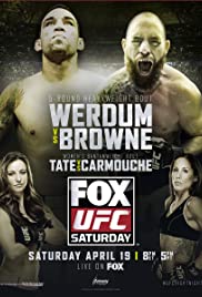 UFC on Fox: Werdum vs. Browne - Movie Poster UFC on Fox: Werdum vs. Browne - Movie Poster