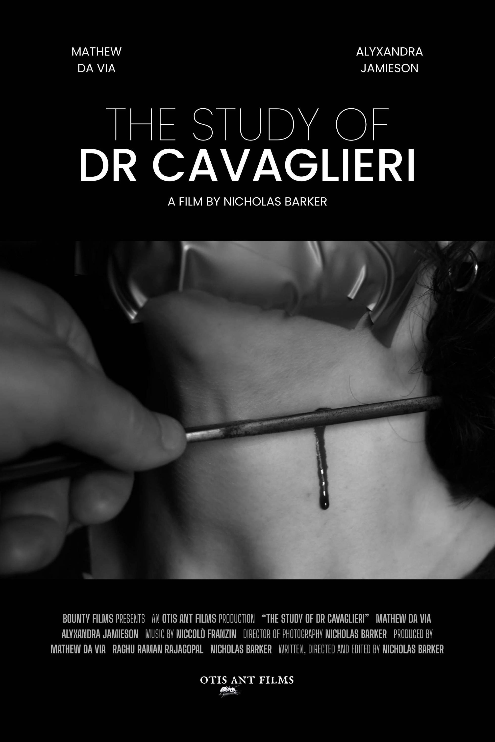 The Study of Dr Cavaglieri - Movie Poster The Study of Dr Cavaglieri - Movie Poster