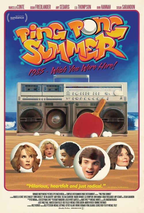 Ping Pong Summer - Movie Poster Ping Pong Summer - Movie Poster