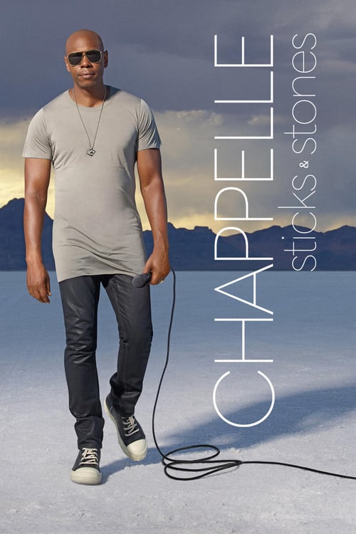 Dave Chappelle: Sticks & Stones - Movie Poster Dave Chappelle: Sticks & Stones - Movie Poster