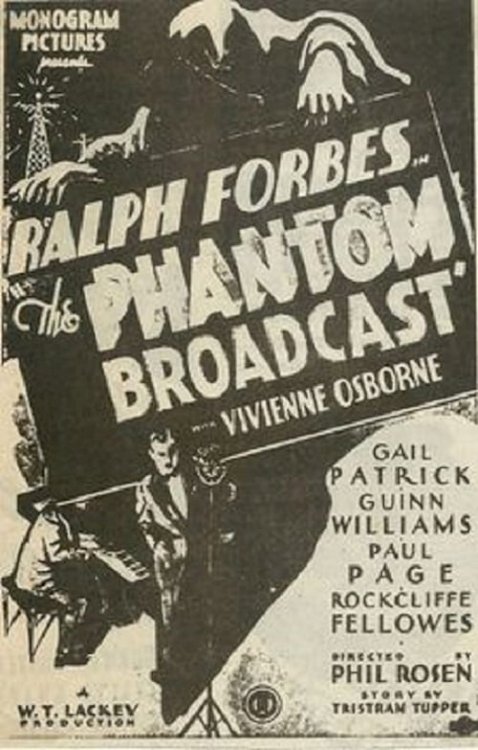 The Phantom Broadcast - Movie Poster