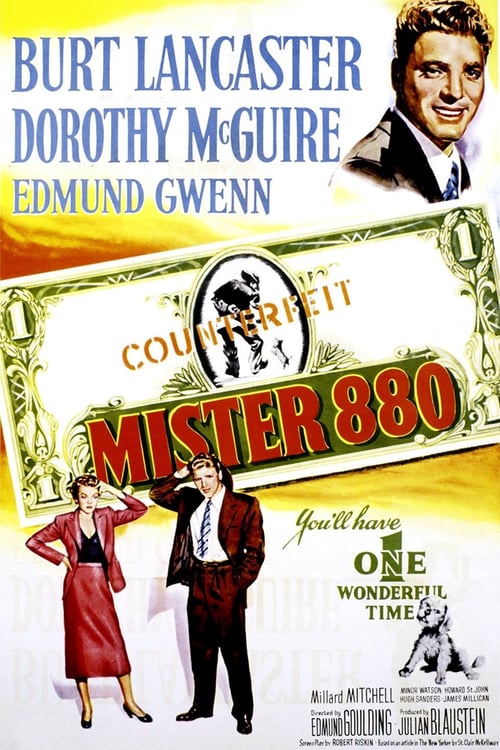 Mister 880 - Movie Poster Mister 880 - Movie Poster