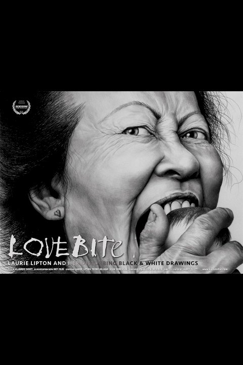 Love Bite: Laurie Lipton and Her Disturbing Black & White Drawings - Movie Poster Love Bite: Laurie Lipton and Her Disturbing Black & White Drawings - Movie Poster
