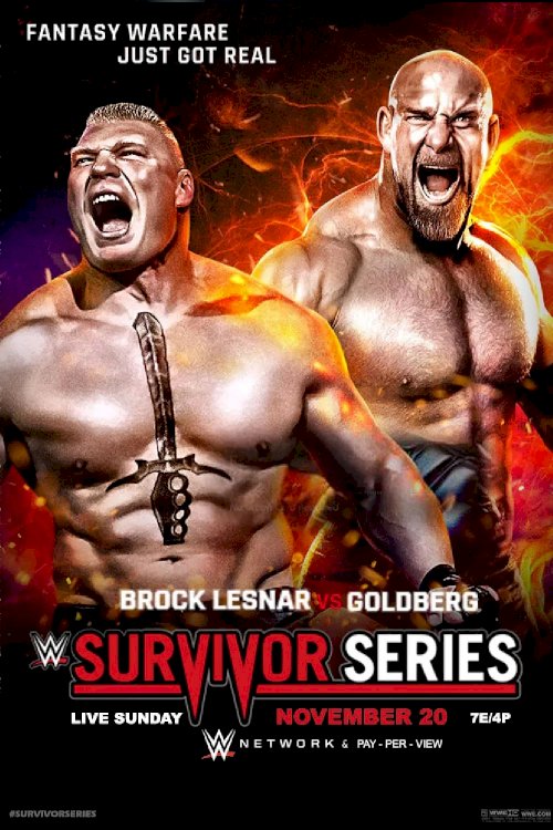 WWE Survivor Series 2016 - Movie Poster WWE Survivor Series 2016 - Movie Poster