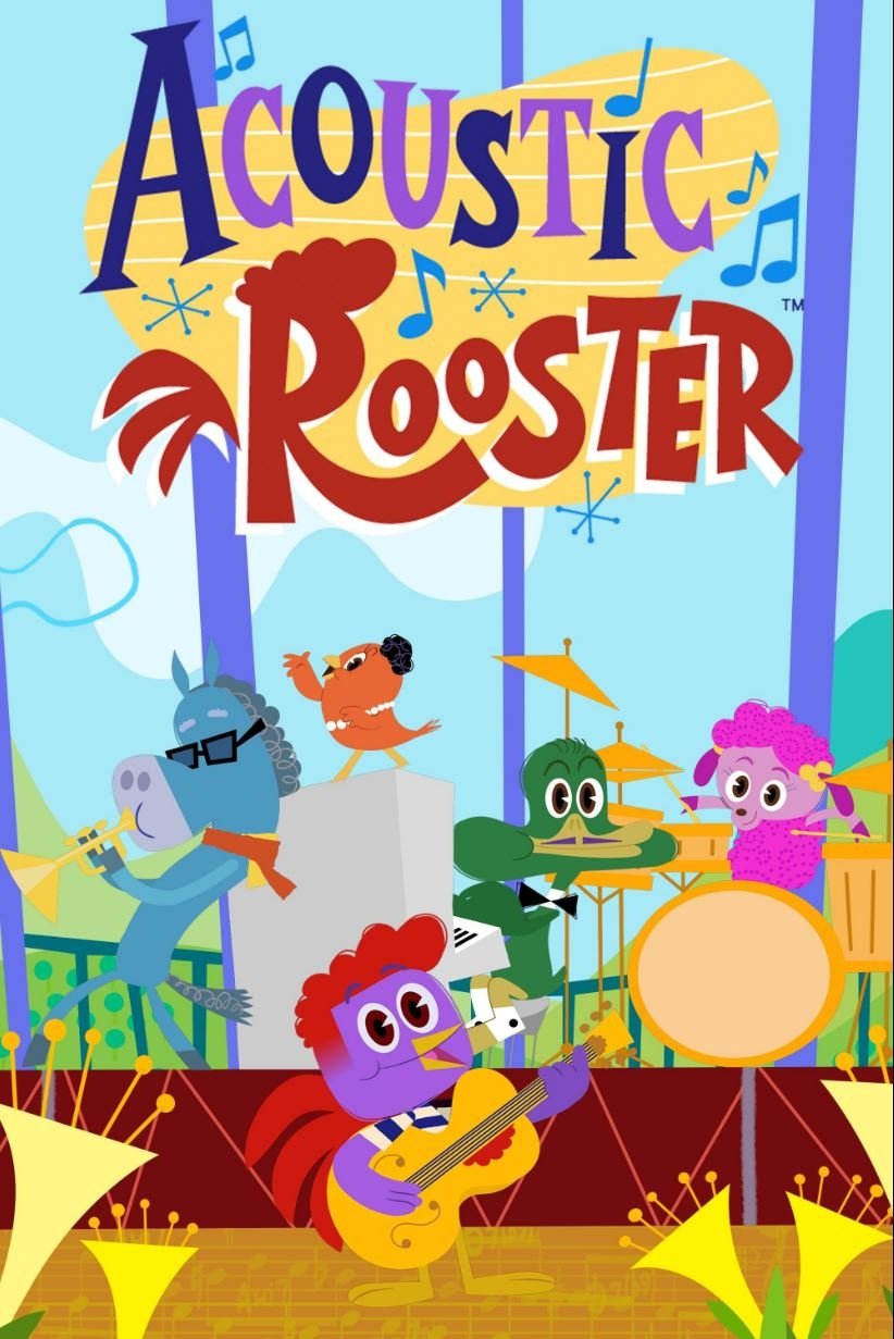 Acoustic Rooster and His Barnyard Band - Movie Poster Acoustic Rooster and His Barnyard Band - Movie Poster