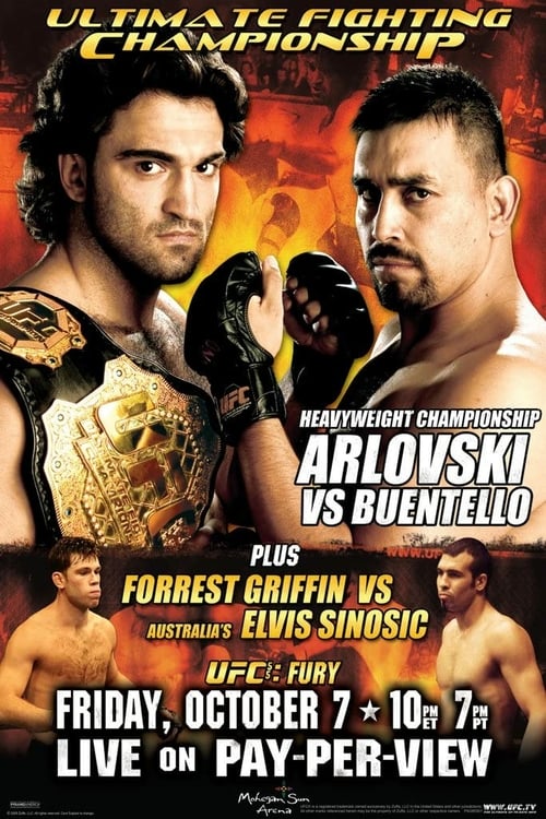 UFC 55: Fury - Movie Poster