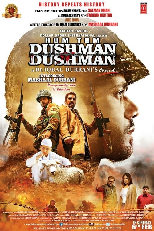 Hum Tum Dushman Dushman - Movie Poster Hum Tum Dushman Dushman - Movie Poster