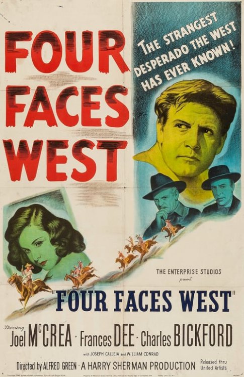 Four Faces West - Movie Poster Four Faces West - Movie Poster