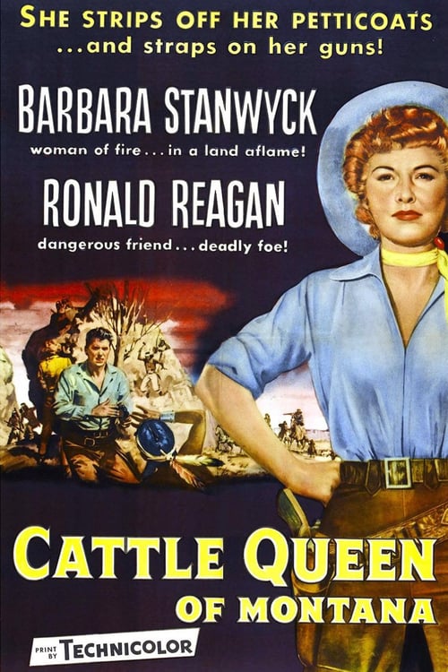 Cattle Queen of Montana - Movie Poster Cattle Queen of Montana - Movie Poster
