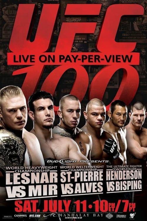 UFC 100: Making History - Movie Poster UFC 100: Making History - Movie Poster