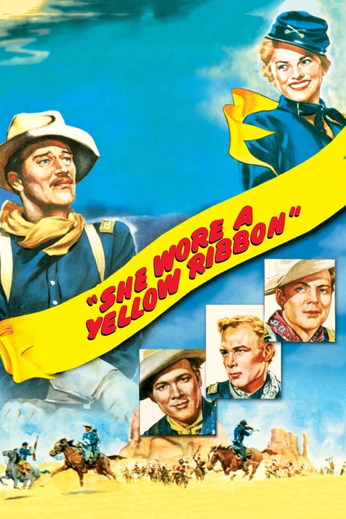 She Wore a Yellow Ribbon - Movie Poster She Wore a Yellow Ribbon - Movie Poster