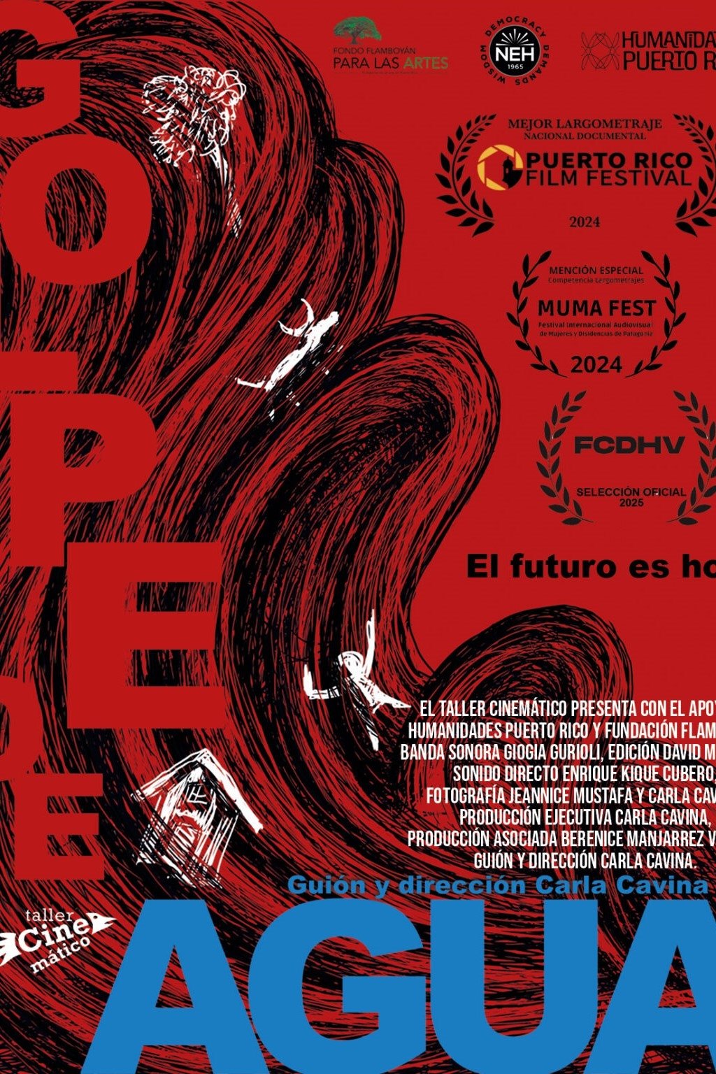 Golpe de agua - Movie Poster Golpe de agua - Movie Poster
