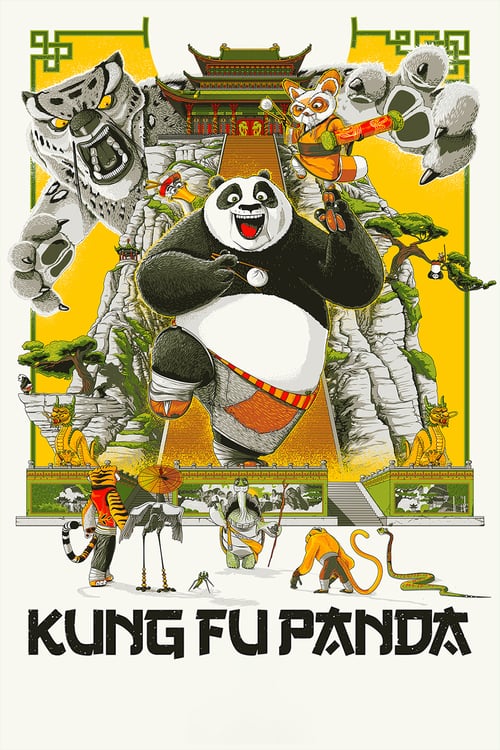 Kung Fu Panda - Movie Poster
