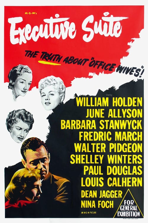 Executive Suite - Movie Poster Executive Suite - Movie Poster