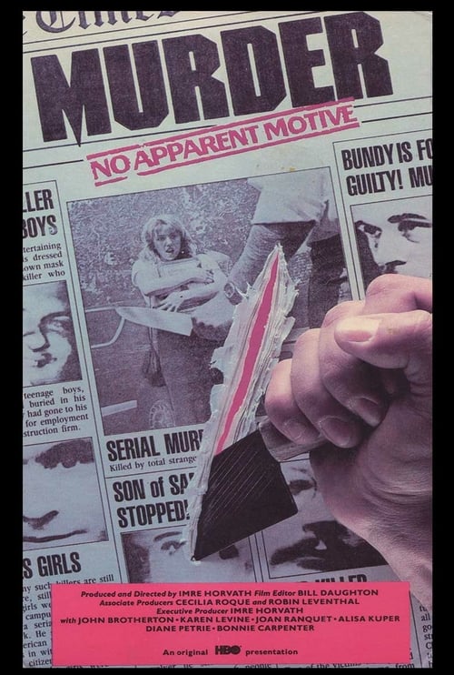 Murder: No Apparent Motive - Movie Poster Murder: No Apparent Motive - Movie Poster