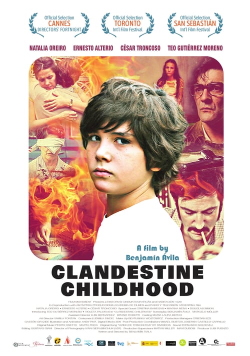 Clandestine Childhood - Movie Poster Clandestine Childhood - Movie Poster