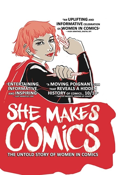 She Makes Comics - Movie Poster She Makes Comics - Movie Poster
