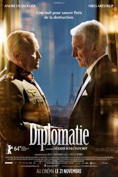 Diplomacy - Movie Poster Diplomacy - Movie Poster