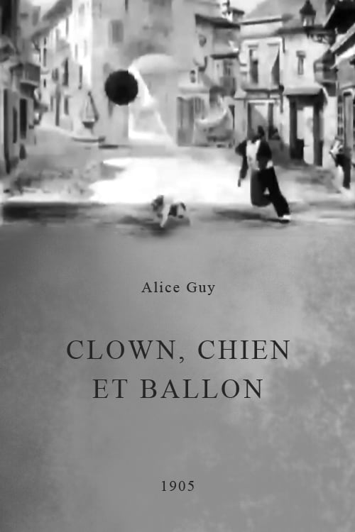 Clown, Dog and Balloon - Movie Poster Clown, Dog and Balloon - Movie Poster