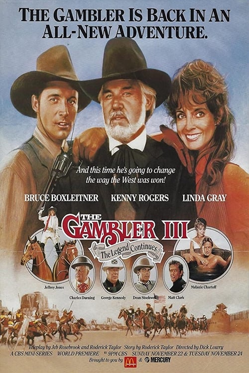 The Gambler, Part III: The Legend Continues - Movie Poster The Gambler, Part III: The Legend Continues - Movie Poster