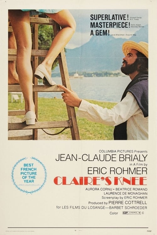 Claire's Knee - Movie Poster Claire's Knee - Movie Poster
