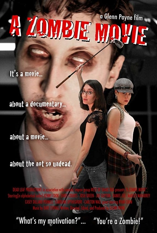 A Zombie Movie - Movie Poster A Zombie Movie - Movie Poster