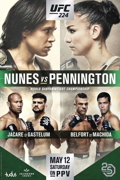 UFC 224: Nunes vs. Pennington - Movie Poster UFC 224: Nunes vs. Pennington - Movie Poster