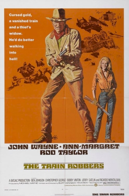 The Train Robbers - Movie Poster The Train Robbers - Movie Poster