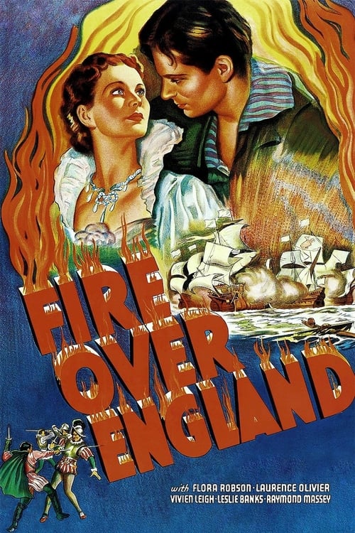 Fire Over England - Movie Poster Fire Over England - Movie Poster