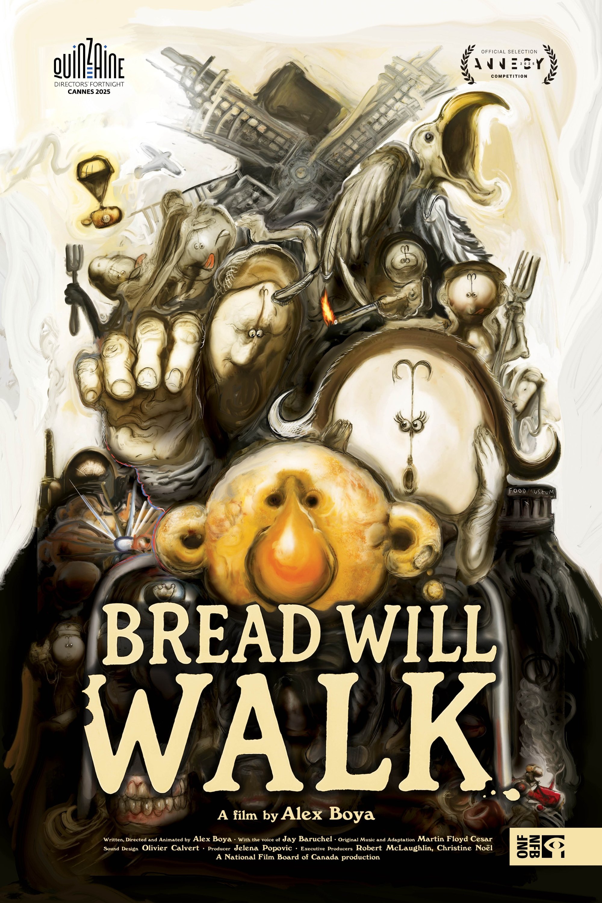 Bread Will Walk - Movie Poster Bread Will Walk - Movie Poster