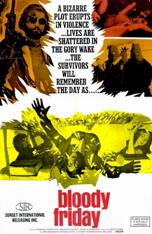 Bloody Friday - Movie Poster Bloody Friday - Movie Poster