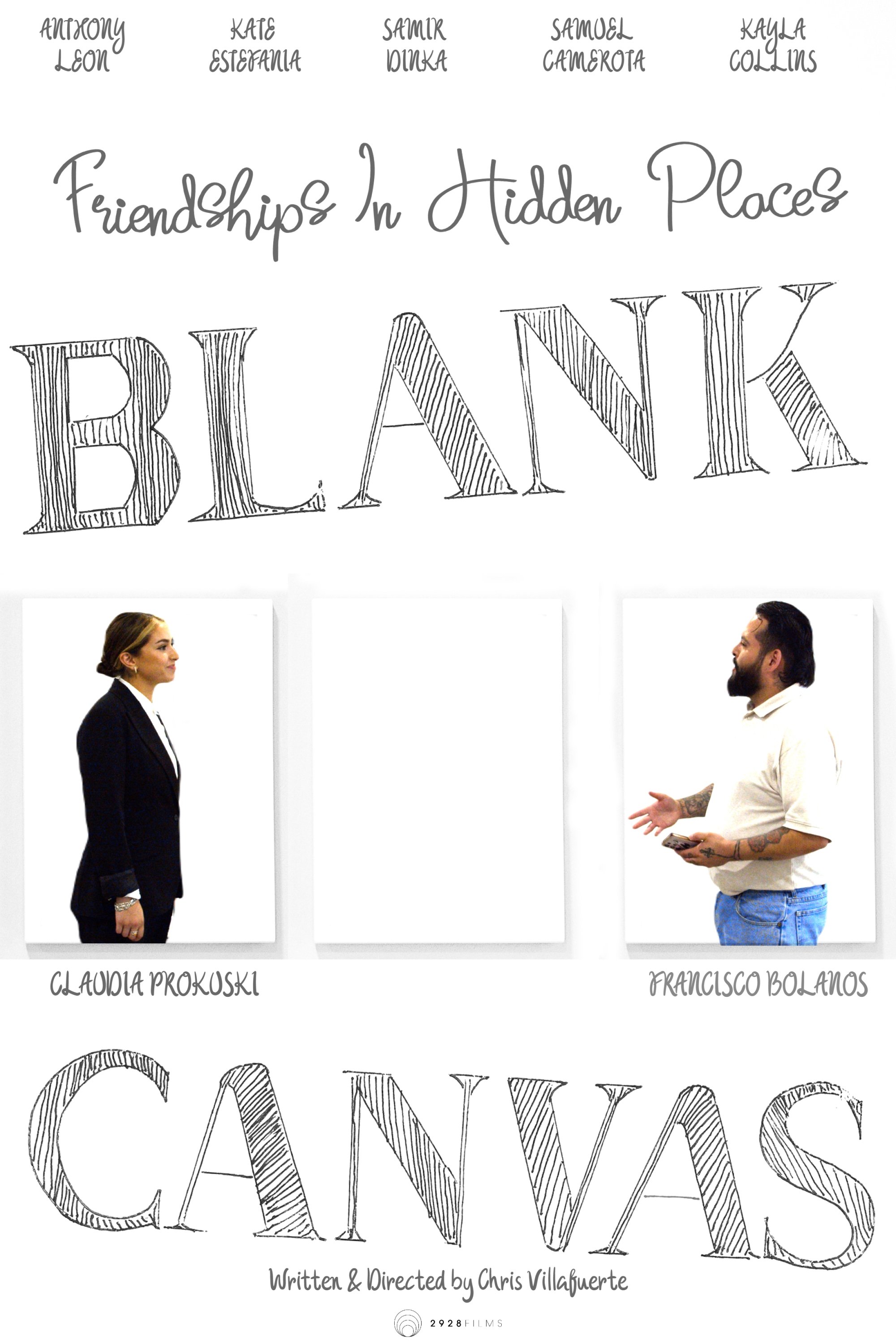 Blank Canvas - Movie Poster Blank Canvas - Movie Poster