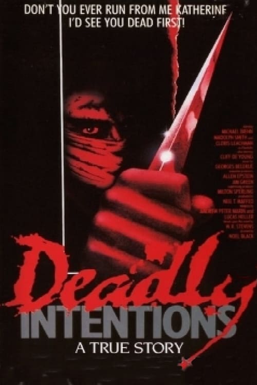 Deadly Intentions - Movie Poster Deadly Intentions - Movie Poster