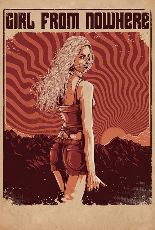 Girl From Nowhere - Movie Poster Girl From Nowhere - Movie Poster