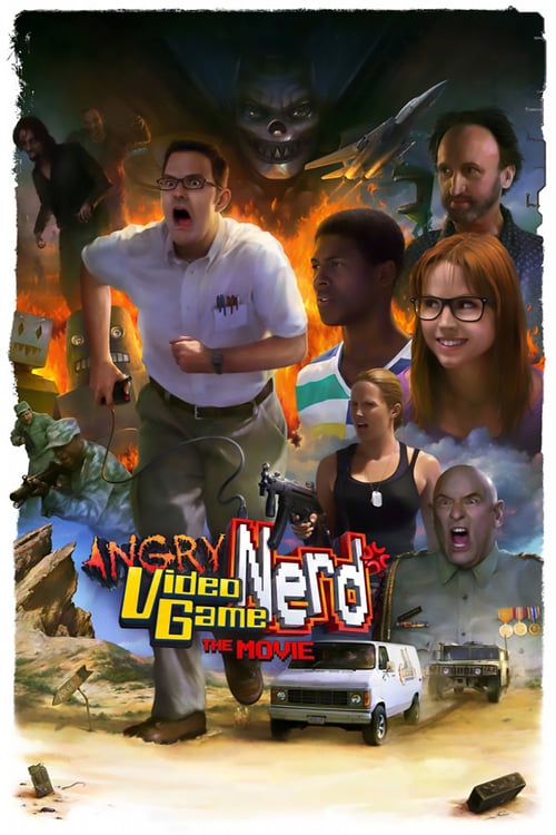 Angry Video Game Nerd: The Movie - Movie Poster Angry Video Game Nerd: The Movie - Movie Poster