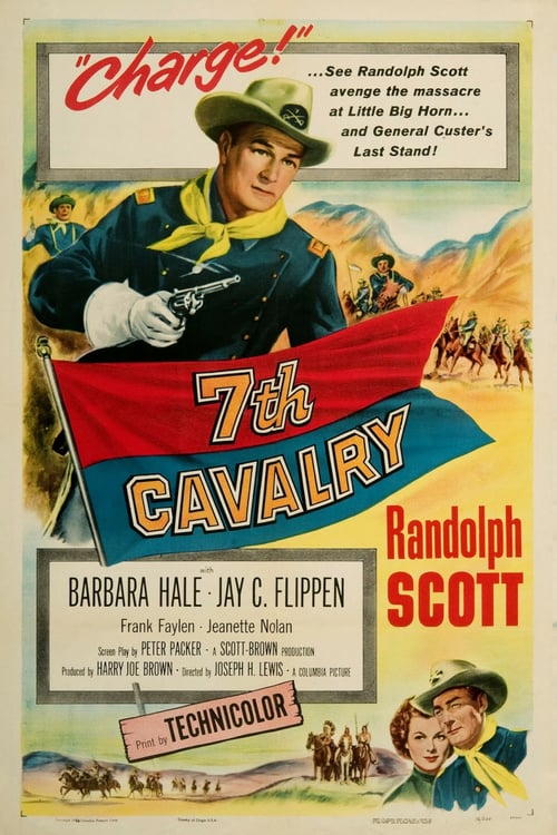7th Cavalry - Movie Poster 7th Cavalry - Movie Poster