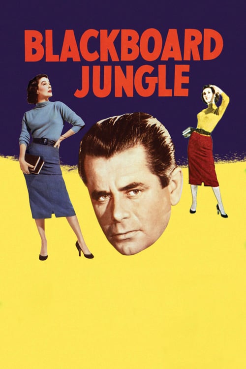 Blackboard Jungle - Movie Poster Blackboard Jungle - Movie Poster