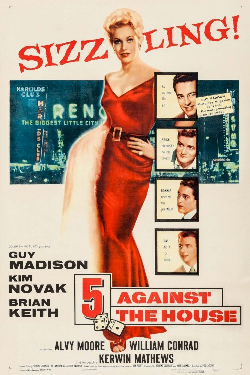 5 Against the House - Movie Poster 5 Against the House - Movie Poster