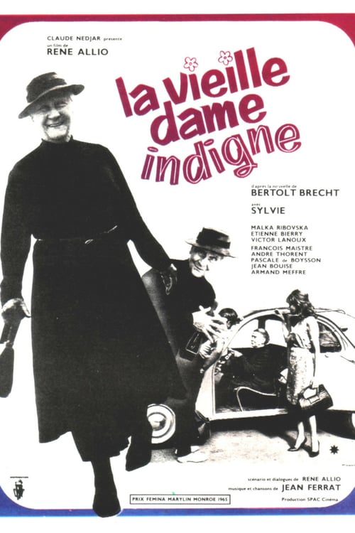 The Shameless Old Lady - Movie Poster The Shameless Old Lady - Movie Poster