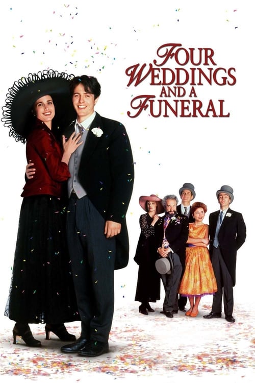 Four Weddings and a Funeral - Movie Poster Four Weddings and a Funeral - Movie Poster