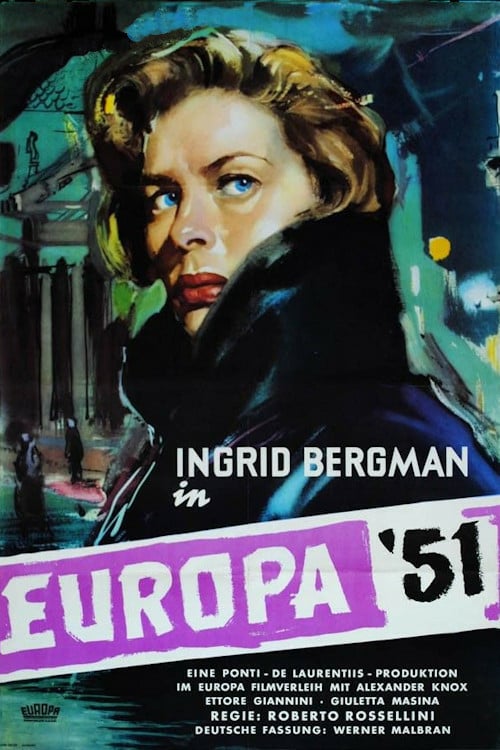 Europe '51 - Movie Poster Europe '51 - Movie Poster