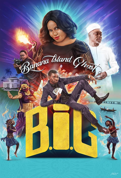 Banana Island Ghost - Movie Poster Banana Island Ghost - Movie Poster