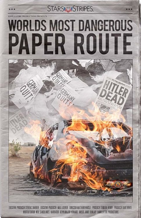 WORLD'S MOST DANGEROUS PAPER ROUTE - Movie Poster WORLD'S MOST DANGEROUS PAPER ROUTE - Movie Poster