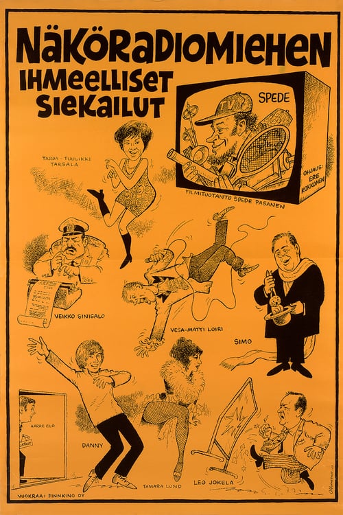 Näköradiomiehen ihmeelliset siekailut - Movie Poster
