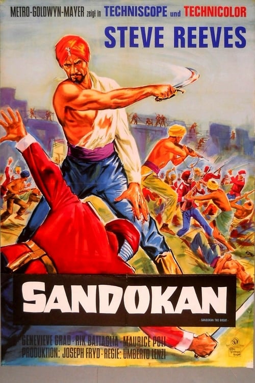 Sandokan the Great - Movie Poster Sandokan the Great - Movie Poster