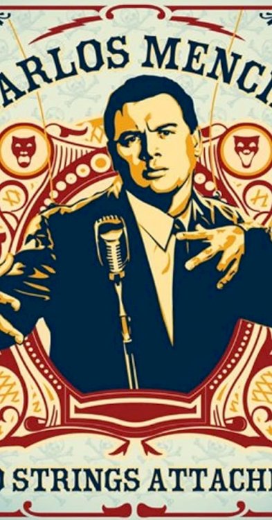 Carlos Mencia: No Strings Attached - Movie Poster Carlos Mencia: No Strings Attached - Movie Poster